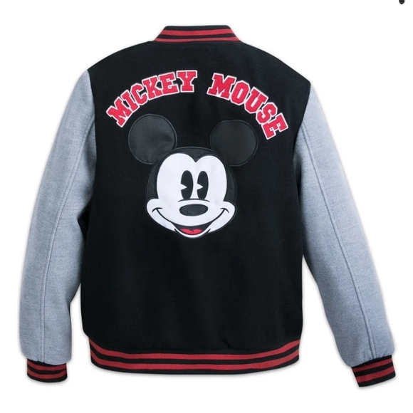 Size 2T Disney Mickey Letterman Varsity jacket - Picture 2 of 10